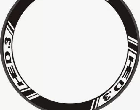 HED公路自行车轮组帖纸死飞碳刀圈保护改色...