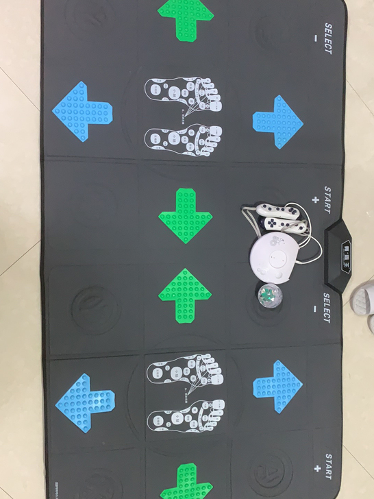 舞霸王无线双人跳舞毯,基本全新