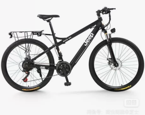 吉普Jeep电动自行车助力山地车男女成人内...