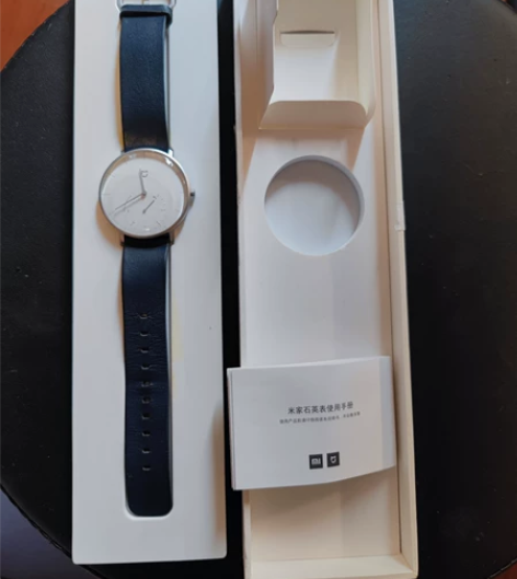 自用闲置小米米家智能石英手表，带蓝牙，计步...