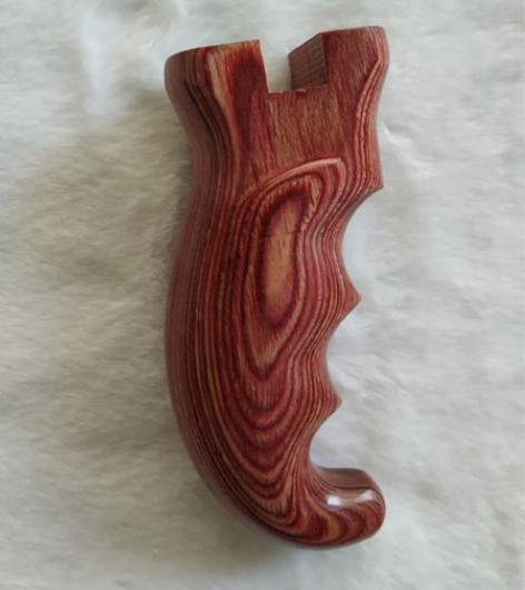 弹弓配件手柄木头手柄一把抓弹弓手柄 槽宽:...