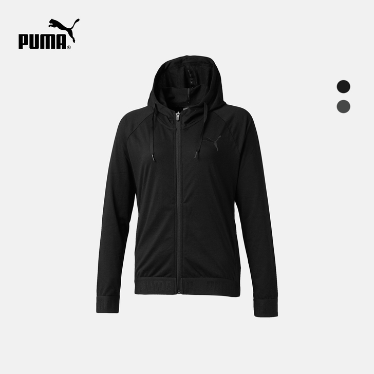 PUMA彪马官方正品 女子拉链开衫连帽外套...