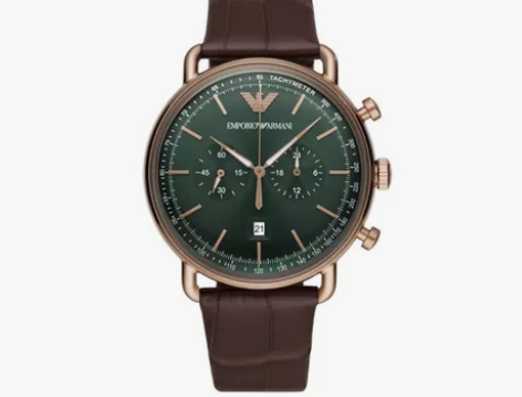 Armani阿玛尼三眼手表男 天猫官网买的...