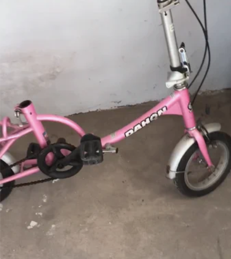 大行折叠自行车 座管丢了，喜欢的自己回去配...