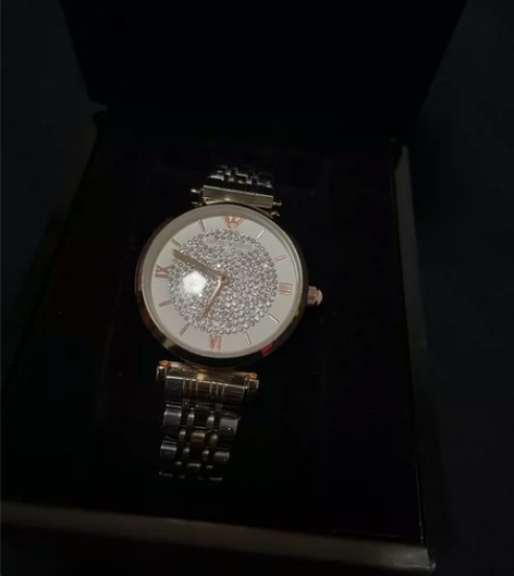 全新阿玛尼满天星手表AR1926  从来没...