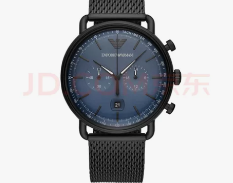 阿玛尼男士手表,就带过一次出售给女朋友买生...