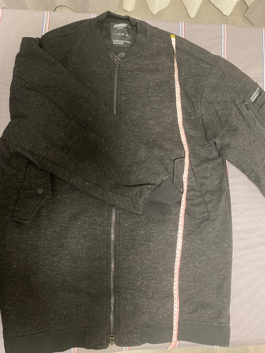 JasonWOOD长款棒球棉服