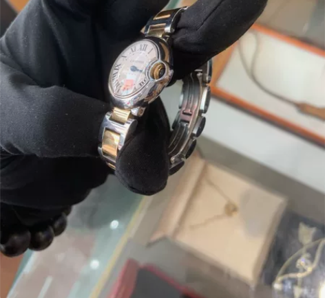 卡地亚蓝气球系列W69007Z3女士腕表，...