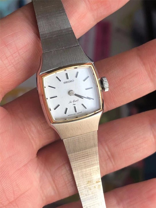 二手库存品相精工SEIKO手动机械女表不绣...
