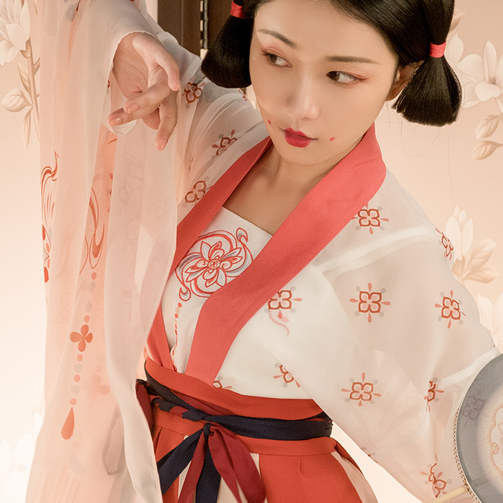 重回汉唐原创汉服女款夏季宋抹主腰吊带内搭抹...