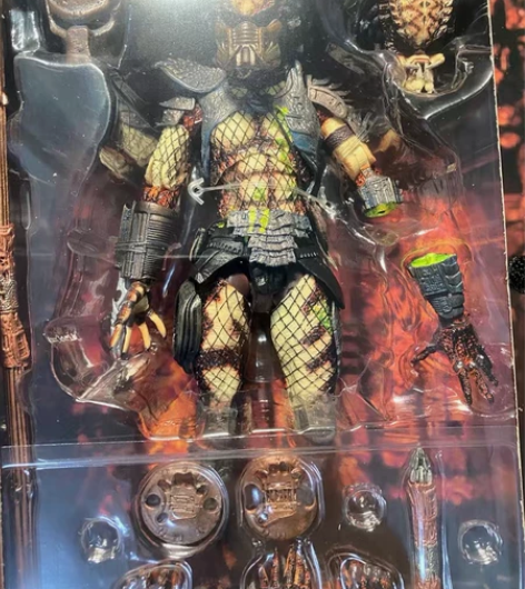 NECA51428 铁血战士 战损花蟹 城...