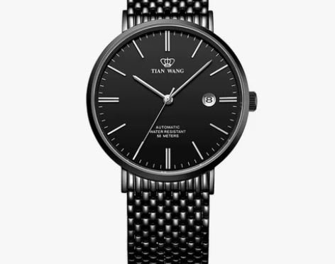 天王旗舰店正品手表时尚潮流男士机械腕表钢带...