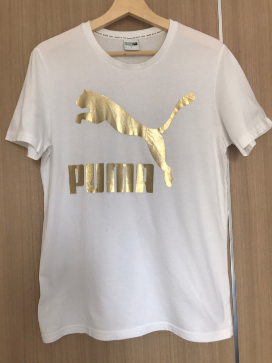 PUMA/彪马 男子纯棉休闲短袖T恤，水洗...