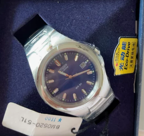 西铁城光动能手表全新，给儿子上大学买的他不...