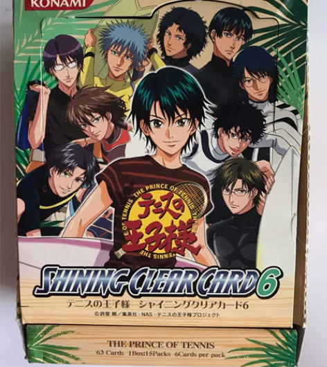 网球王子透明卡6代网球王子透明卡6、7代散...