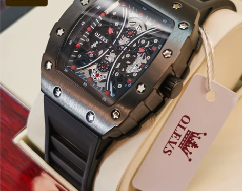 欧利时品牌手表批发时尚大表盘石英表防水男士...