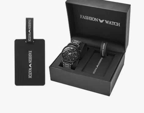 【狂欢价】阿玛妮官方旗舰店正品黑武士手表男...