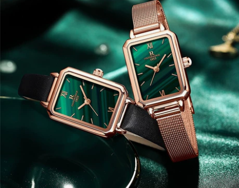 瑞之缘品牌手表女热卖网红小绿表抖音爆款防水...