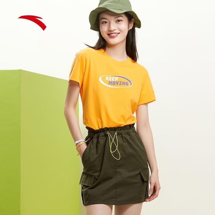ANTA/安踏短袖女T恤2021新款