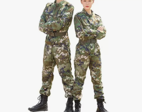 军训服套装男夏季薄款作训服装短袖工作服学生...