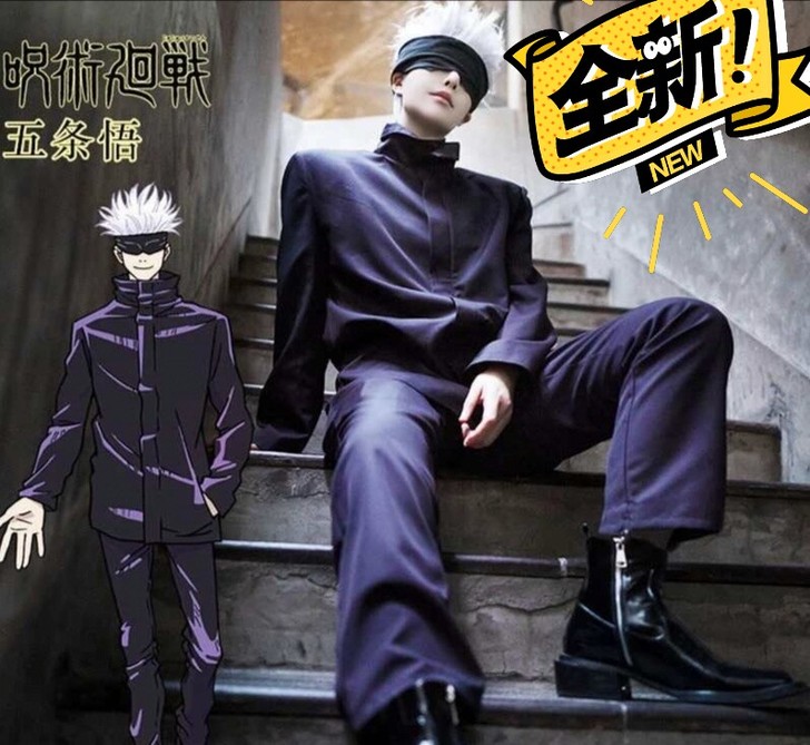 咒术回战5t5五条悟cos服高专cospl...