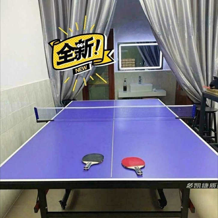 亏本清仓了全新乒乓球台，室内外可折叠乒乓球...