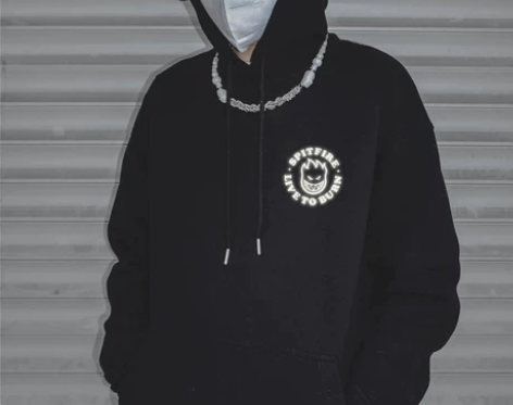 欧美街头SPITFIRE小火人套头卫衣 连...