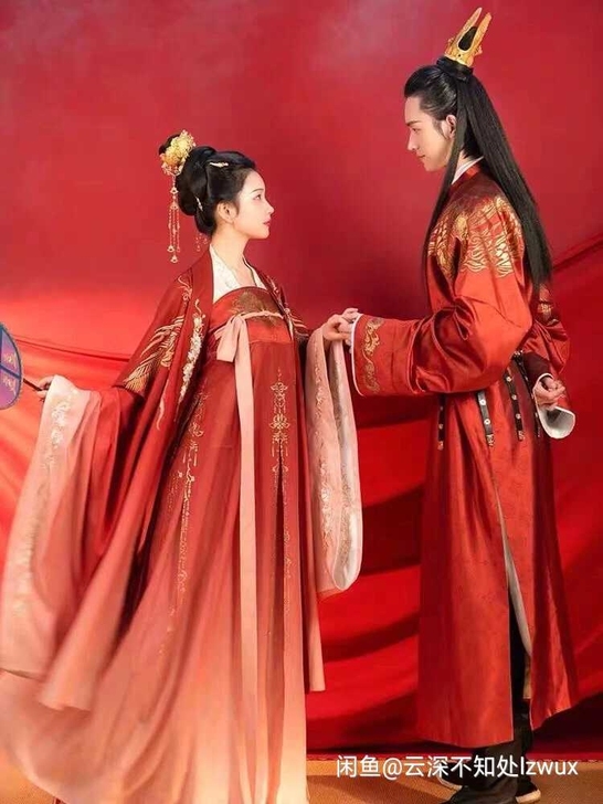 唐制婚服出租剑网3男女款正版授权重回汉唐汉...