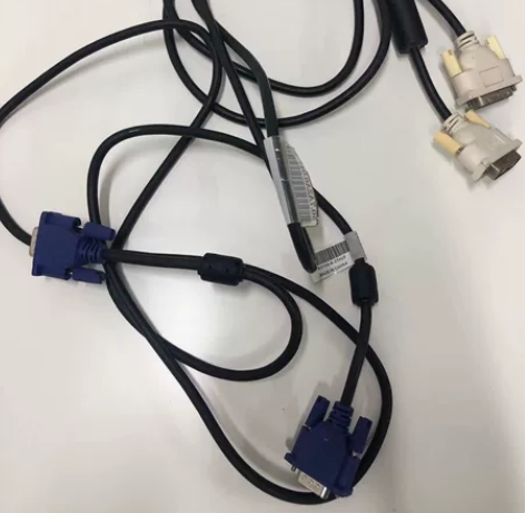 vga线、网线 电脑连接线，主机显示器连接...