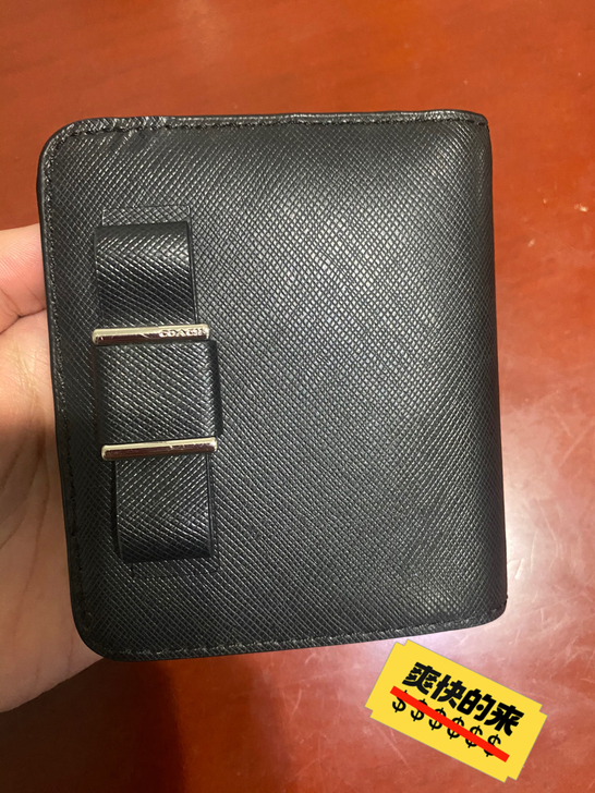 Coach两折钱包