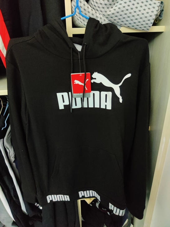 PUMA彪马休闲连帽套头衫外套 运动户外项...