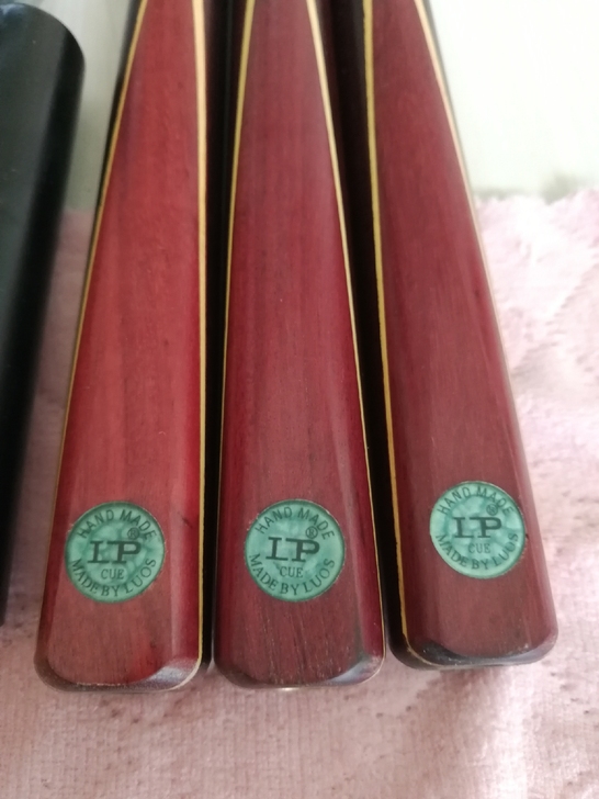 LP圆牌老台球杆，波茨杆