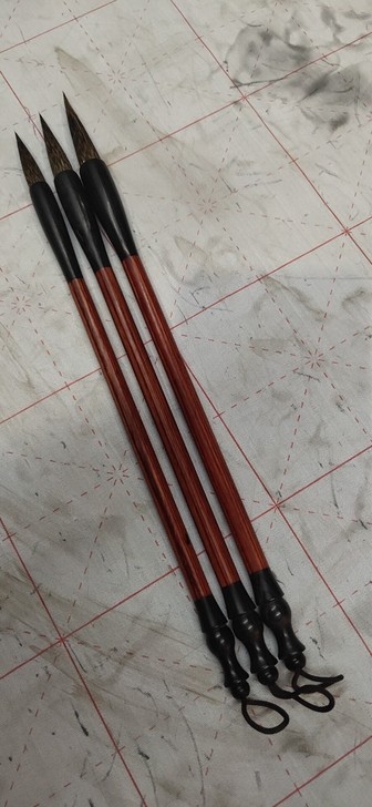 鼠须。很好用的毛笔 价格。60一套