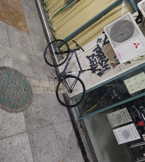 挥春死飞springer 死飞车架 有磕碰...