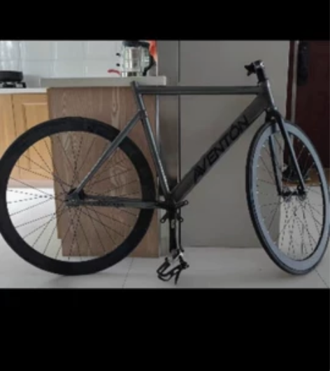 死飞车架前叉前后轮 所有零件如图所示 8成...