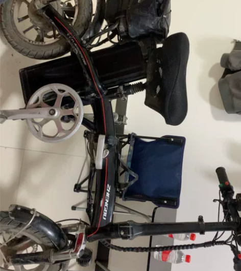 正步牌折叠电动车，代驾专用，27电瓶续航7...