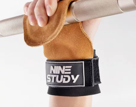 健身硬拉助力带男引体向上手腕握力带护腕女卧...