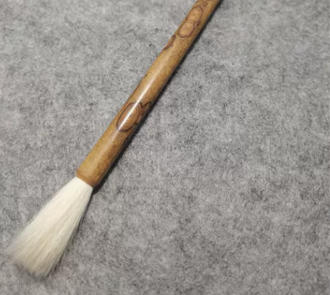 老料精品腊底白花梅鹿竹，纯羊毫长峰，口径1...