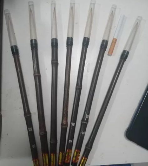 羊豪中楷毛笔,,7支120, 感兴趣的话点...