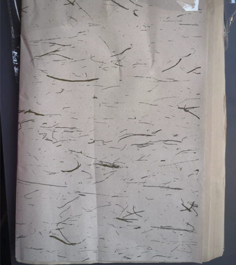 全新宣纸 四尺四开半生熟仿古色宣纸，全新5...