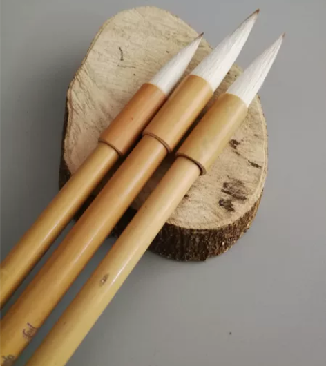 中楷兼毫毛笔特制兼毫 大中小三支一套，很好...