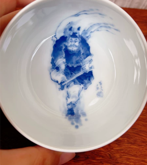 岚溪草堂李军文陈逊联名制作 正气歌内绘钟馗...