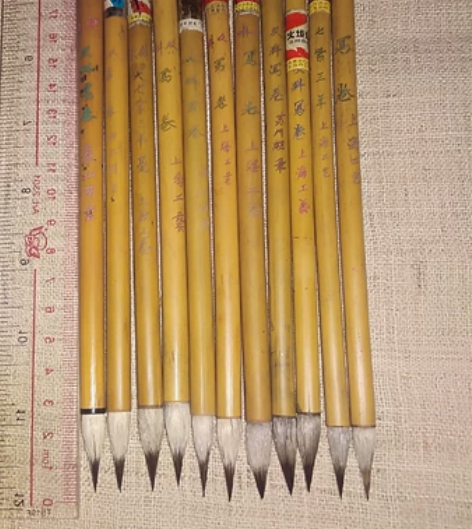 老毛笔  湖笔各厂早期双料写卷写经……毛笔...