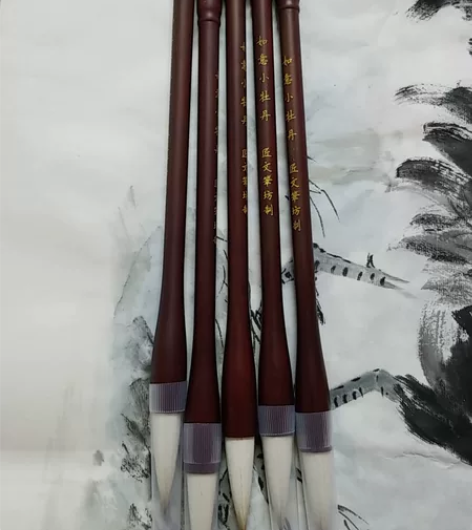 毛笔 画牡丹专用 笔，5只包邮，好用￥16...