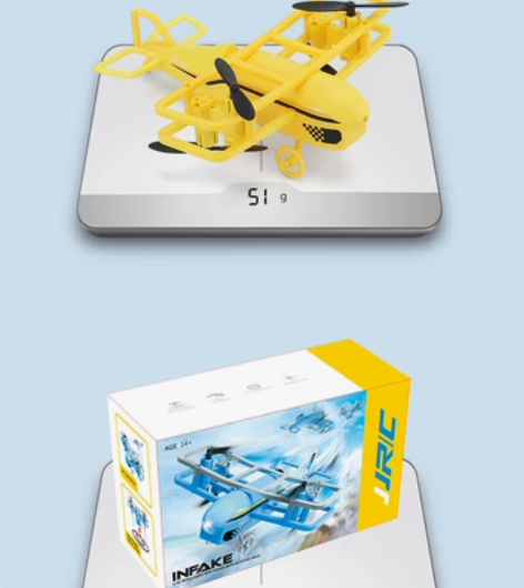 【JJRC线下款式】全新战斗机卡通式遥控飞...