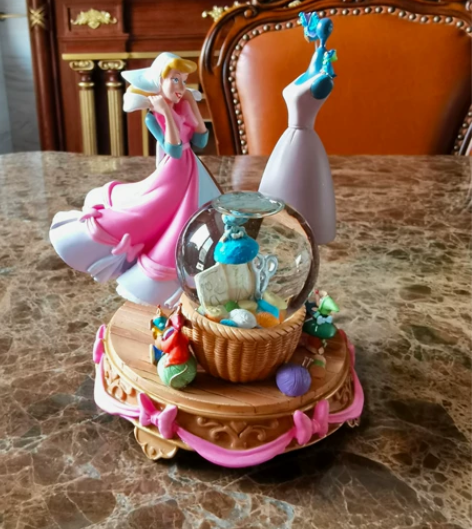 灰姑娘水晶球摆件 售前无死角拍摄售后不因任...