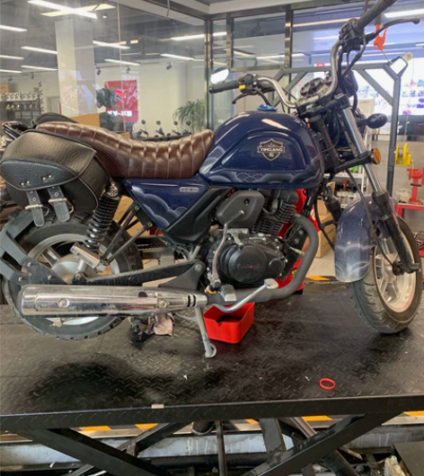 银行mini150一千公里出头改了坐垫手把...