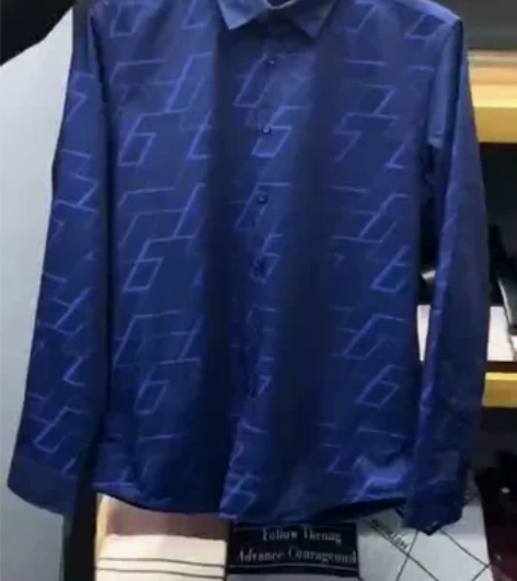 H家下架男士加绒加厚衬衫，抗皱免熨烫面料，...