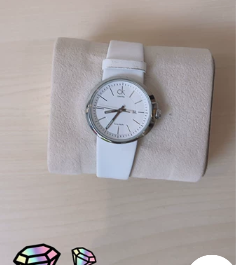 CK手表95新，电池需自换。 感兴趣的话点...