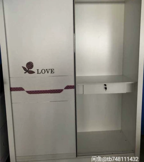 全新衣柜包送，推拉门不占地方，吸塑门，可拆...